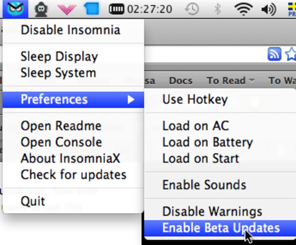Install Imsomnia X For Mac